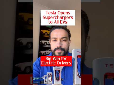 Tesla Opens Superchargers to All EVs – Big Win for Electric Drivers!