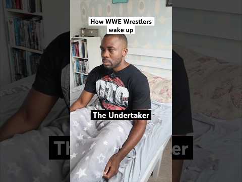 How WWE Wrestlers would wake up… #shorts