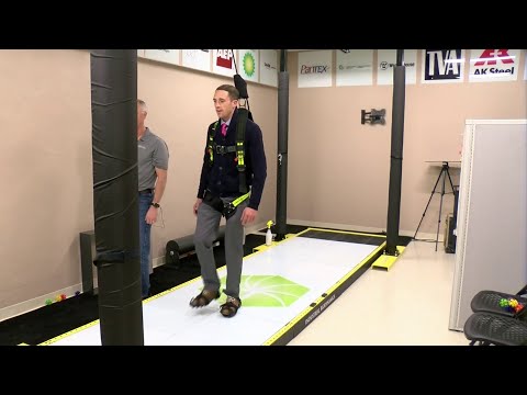 Best technique to use when walking on ice