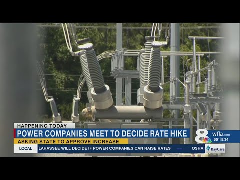 Florida&#039;s major power companies argue for rate increase