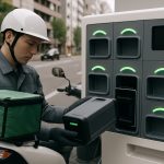 Tokijas elektriskā revolūcija: 5 minūšu EV akumulatoru maiņas solās pārveidot pilsētas piegādes līdz 2025. gadam